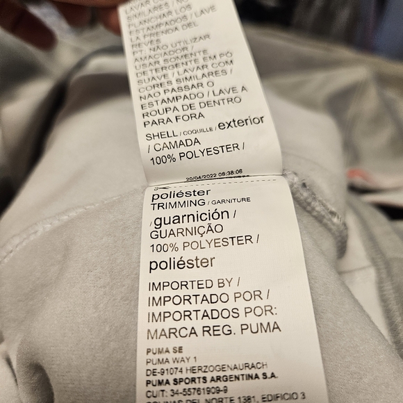 NWT Puma Men's England FTBLCore Fan Fleece Hoodie Sweatshirt Size Large - Picture 7 of 11